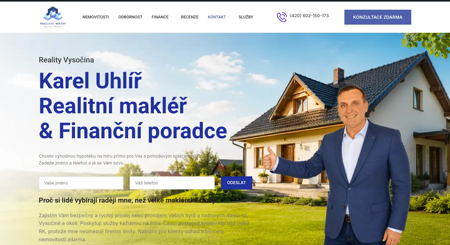 Náhled webu KarelUhlir.cz