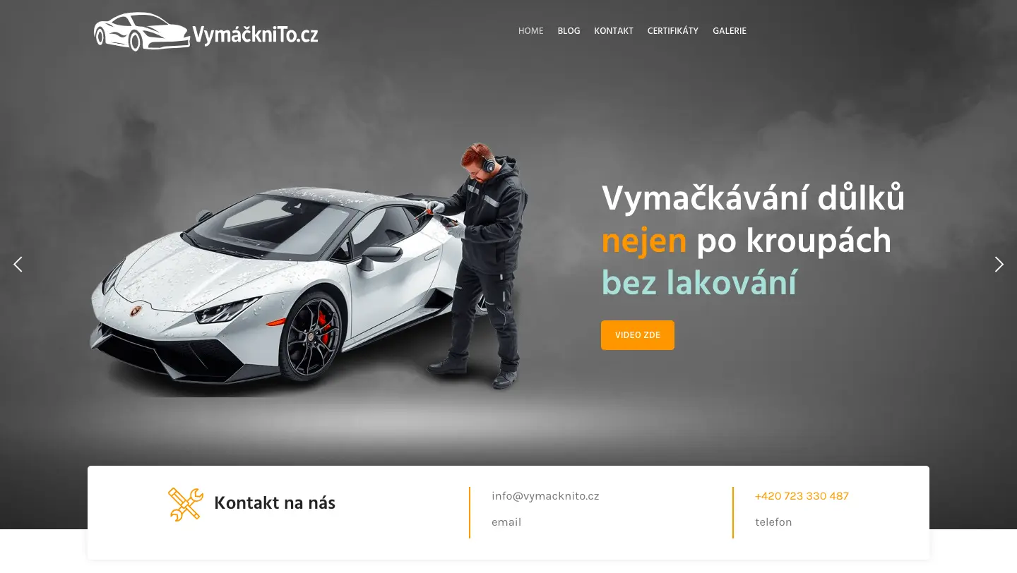 Náhled webu VymackniTo.cz