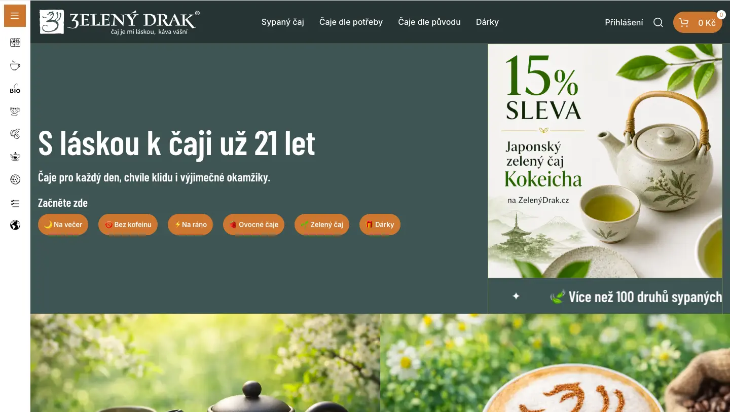 Náhled e-shopu ZelenyDrak.cz